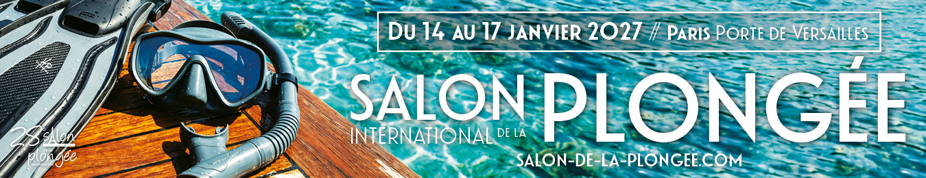 Salon International de la Plongée, du 14 au 17 janvier 2027, Paris Porte de Versailles
